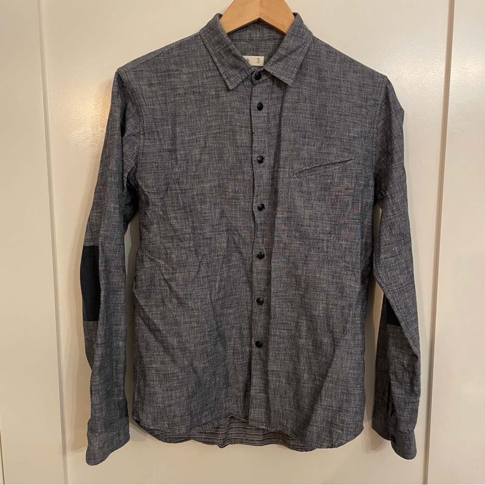 Folk Clothing UK Shashiko Stitch Shirt Sz 3